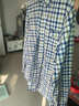 第五季 男装衬衫商务休闲衬衣男士长袖修身法兰绒磨毛格子保暖衬衫 SFL5T172 42 [参考体重：150-160斤] 实拍图