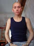 简束保暖背心男加绒加厚修身棉背心秋冬紧身打底衫男士保暖背心 窄肩宝蓝色 L (58-68kg) 实拍图