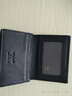 七匹狼加厚名片包 男士头层牛皮名片包牛皮名片夹 黑色 实拍图