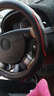 迪加伦 方向盘套 真皮 汽车用品装饰 男士 女 把套 大众奥迪福特别克丰田宝马奔驰 改装 别克新英朗凯越君威君越威朗昂科威昂科拉昂科雷GL8 红线-运动版 实拍图