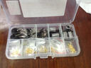 臻佑（Grsaed）鱼钩套装小配件多功能盒太空豆八字环铅皮座绑钩器渔具垂钓用品 金袖有刺 基础版 实拍图