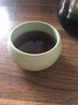 汝窑杯茶碗禅定杯美到家陶瓷功夫茶杯茶具紫砂杯品茗杯 粉青色1个(简装) 实拍图