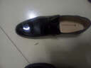 蜘蛛王（SPIDER KING）【商场同款【蜘蛛王商务正装皮鞋男尖头漆皮真皮套脚男单鞋832101 黑色 43 (265mm) 实拍图