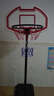 乃力 标准篮球架 可升降篮球框移动简易篮球架 家用户外篮球架 一号篮球架1.6-2.05米 实拍图