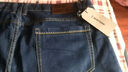 酷万（coolku）300斤新款宽松弹力特大码牛仔裤厚款男士直筒加肥加大号胖子长裤 蓝黑8629 46 【270斤左右穿】 实拍图