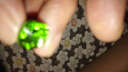 迈利达 彩色水晶玻璃钻扣男女衬衫针织衫羊毛衫毛衣纽扣扣子装饰扣 绿色 11.5mm5颗 实拍图