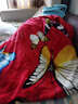 雅鹿婚庆四件套大红床单被套亲肤棉喜庆被罩婚礼刺绣多件套装床上用品 浪漫一生【大红经典 精美刺绣】 1.8m床单款四件套-被套200*230cm 实拍图