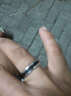 龙骑士个性食指钛钢指环韩版潮人女首饰品尾戒可配情侣一对霸气男士戒指 J040089黑道戒指一只 男大号63mm 实拍图
