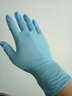 鸿锐（Hongray） hongray|鸿锐一次性丁腈护肤手套 橡胶乳胶PVC润肤 劳保实验 护肤蓝丁腈/100只1盒 S小号 实拍图