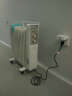 艾美特（AIRMATE）电热油汀取暖器 HU1317-W 整体烘衣架 13片电暖器 实拍图