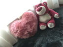 AUSKIN澳世家 心形羊毛抱枕ins风爱心靠垫腰靠粉色公主风可爱送女友礼物 西洋红 40cm*33cm 含枕芯 单面羊毛 实拍图