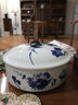 豹霖茶洗缸大号特大水盂功夫笔洗茶具盆配件大全陶瓷器精品家用品中式 直径21cm-茶洗大号带盖-汝窑柏彩 实拍图