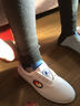 红棉太极鞋帆布鞋春夏季男女武术鞋练功鞋太极拳运动晨练功夫鞋 白色WB005 37 实拍图
