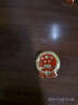 国徽徽章天安门徽章胸章胸徽蝴蝶扣水晶滴塑金属胸牌五星国徽胸章胸徽红星徽章红五星别针 天安门五星国徽胸章胸徽-蝴蝶扣 实拍图