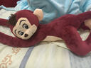 菲洛林 长臂猴公仔毛绒玩具吊挂猴子卡通玩偶新款吊猴 红色 80cm. 实拍图