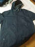 LED连帽卫衣男春秋男士韩版修身男装纯色卫衣加绒加厚男外套夹克 黑色 L 实拍图