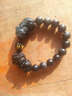 慈灵阁 六字真言彩虹眼黑曜石双貔貅手链 男士手串 女手链 情侣款 10mm标准女款一钱貔貅 实拍图