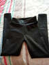 浪莎加绒皮裤女黑色常规款打底裤大码女高腰修身无痕裤显瘦 黑色皮裤 XL120-130斤 实拍图