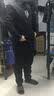 元本春装长袖衬衫男士商务休闲职业修身正装衬衣男装 黑色 XL 185/104A 实拍图