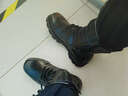 3515强人男靴春秋季马丁靴子男防护靴中帮户外男靴JA8-15J28 黑色 40 实拍图