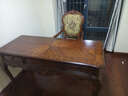 格澜帝尔（growdear） 书桌 美式实木书桌椅组合欧式电脑桌带抽屉办公桌子家用写字台 配套书柜：1100*400*2220 实拍图