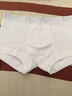 C-IN2 男士精梳棉性感青年简约平角内裤低腰透气四角裤 4023 白色100- 1条 L 适合2尺6-2尺7腰围（34-36码） 实拍图