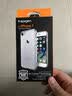SPIGEN 保险杠手机壳透明保护套轻薄新款适用于苹果iPhone8/7/7Plus 4.7英寸透明酷黑色 实拍图
