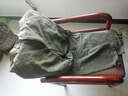 奕久久新款休闲裤男棉质多口袋宽松大码裤工装长裤男裤子 军黄 L(适合腰2尺55-2尺6) 实拍图