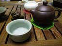 汝道（RUDAO）汝窑大号茶杯茶盏功夫茶具品茗杯个性主人杯五大名窑可养陶瓷杯子 汝窑竹叶杯110ml 实拍图