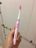 狮王（Lion）狮王电动牙刷细齿洁声波振动超细毛牙刷细软毛静音便携干电池 粉色 1支 新包装 实拍图