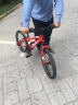 MARMOT 世界儿童自行车品牌排行榜前十名青少年学生山地车小孩运动单车 红白黑 -下单备注净身高 实拍图