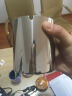 B&y 创意大号烟灰缸 镜面亮光不锈钢带盖 欧式旋转设计 带盖烟缸 实用时尚 BY-252 亮光加高（直径10高11cm） 实拍图