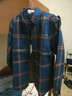 恒源祥长袖纯色衬衫男保暖磨毛格子加绒内里衬衣外套上衣 83152皮粉 常规 39 实拍图