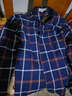 恒源祥长袖纯色衬衫男保暖磨毛格子加绒内里衬衣外套上衣 83152皮粉 常规 41 实拍图