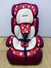 贝蒂乐儿童汽车安全座椅 加强防护婴儿座椅 9个月-12岁 可配ISOFIX 蓝星星 实拍图