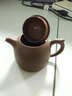 一茗金砂 宜兴紫砂壶茶壶茶具原矿黑墩头老紫泥透气性强吴海良270CC秦权壶 实拍图