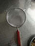 兴跃无磁不锈钢漏勺 双耳果汁豆浆过滤网 网漏 细网勺大号笊篱油炸网 油渣 14CM红柄双耳漏勺 实拍图