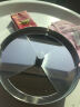 B&y 创意大号烟灰缸 镜面亮光不锈钢带盖 欧式旋转设计 带盖烟缸 实用时尚 BY-252 亮光大（直径16高5cm） 实拍图