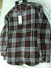 恒源祥长袖纯色衬衫男保暖磨毛格子加绒内里衬衣外套上衣 83152皮粉 常规 43 实拍图