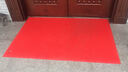苏适防滑地垫室外蹭土门垫去沙地垫进门防滑垫入户门垫门口地垫 大红无字(拉丝) 118*175CM 实拍图