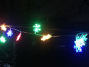 倾阑 装饰灯小彩灯 LED彩灯带闪灯雪花灯串圣诞灯串生日彩灯 挂树彩灯 彩色5米50灯电池灯 晒单实拍图