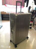EBEN拉杆箱32英寸铝镁合金行李箱万向轮金属硬箱旅行箱 香槟色 需托运 出国长途 实拍图