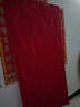 双蝶 冬季棉门帘加厚保暖挡风防风防寒保温家用商用空调隔热棉门帘子 红色 宽0.9米高2.3米 实拍图