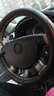迪加伦 方向盘套 真皮 汽车用品装饰 男士 女 把套 大众奥迪福特别克丰田宝马奔驰 改装 别克新英朗凯越君威君越威朗昂科威昂科拉昂科雷GL8 红线-运动版 实拍图