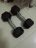 RISING锐思 六角包胶哑铃 男士女士健身哑铃多种规格 4kg单只 实拍图