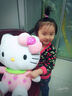 达娃hellokitty公仔玩偶毛绒玩具哈喽KT猫咪凯蒂猫布娃娃情人节礼物女 12寸30厘米富贵花 KT猫公仔 实拍图