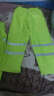 永霸防暴雨雨衣雨裤套装双层时尚全身外卖反光雨衣套装男女款骑行徒步 荧光绿分体款 165 实拍图