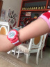 信佳（xinjia） 多功能学生手表男孩女孩防水夜光电子表中小学生糖果色果冻表 洋红白 实拍图