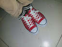人本 春秋平底板鞋经典帆布鞋百搭布鞋潮牌港风休闲男鞋子 大红 39 男 实拍图