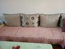 西子纱沙发垫四季通用防滑高档提花沙发坐垫毛绒沙发套罩可机洗2025新款 粉色 90*240CM一条 实拍图